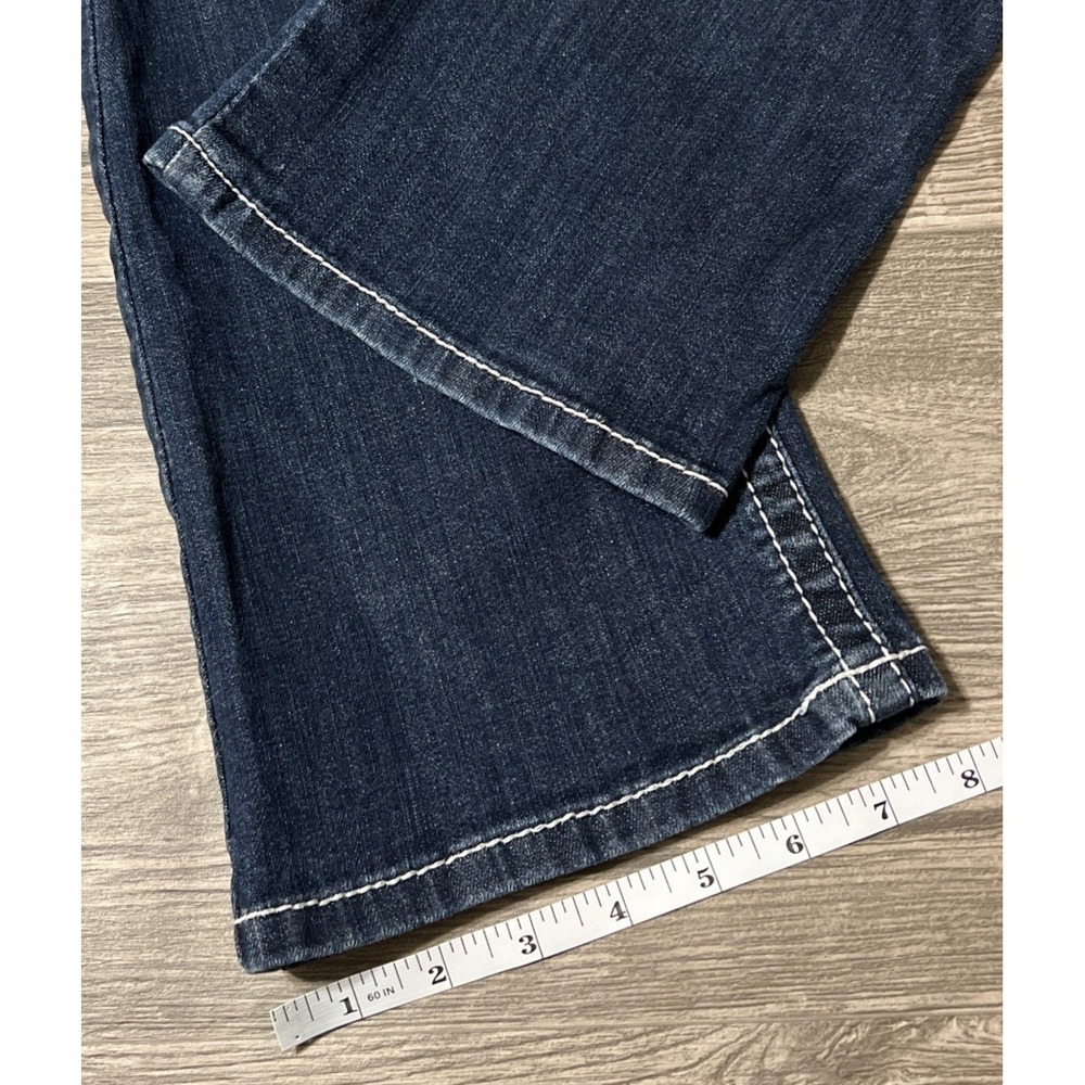 Ariat R.E.A.L. Rosy Whipstitch Stretch Low Rise Bootcut Jeans Size 27 (28x32) - Picture 10 of 12